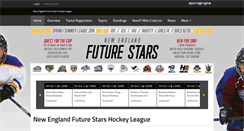 Desktop Screenshot of nefuturestars.com