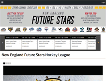 Tablet Screenshot of nefuturestars.com